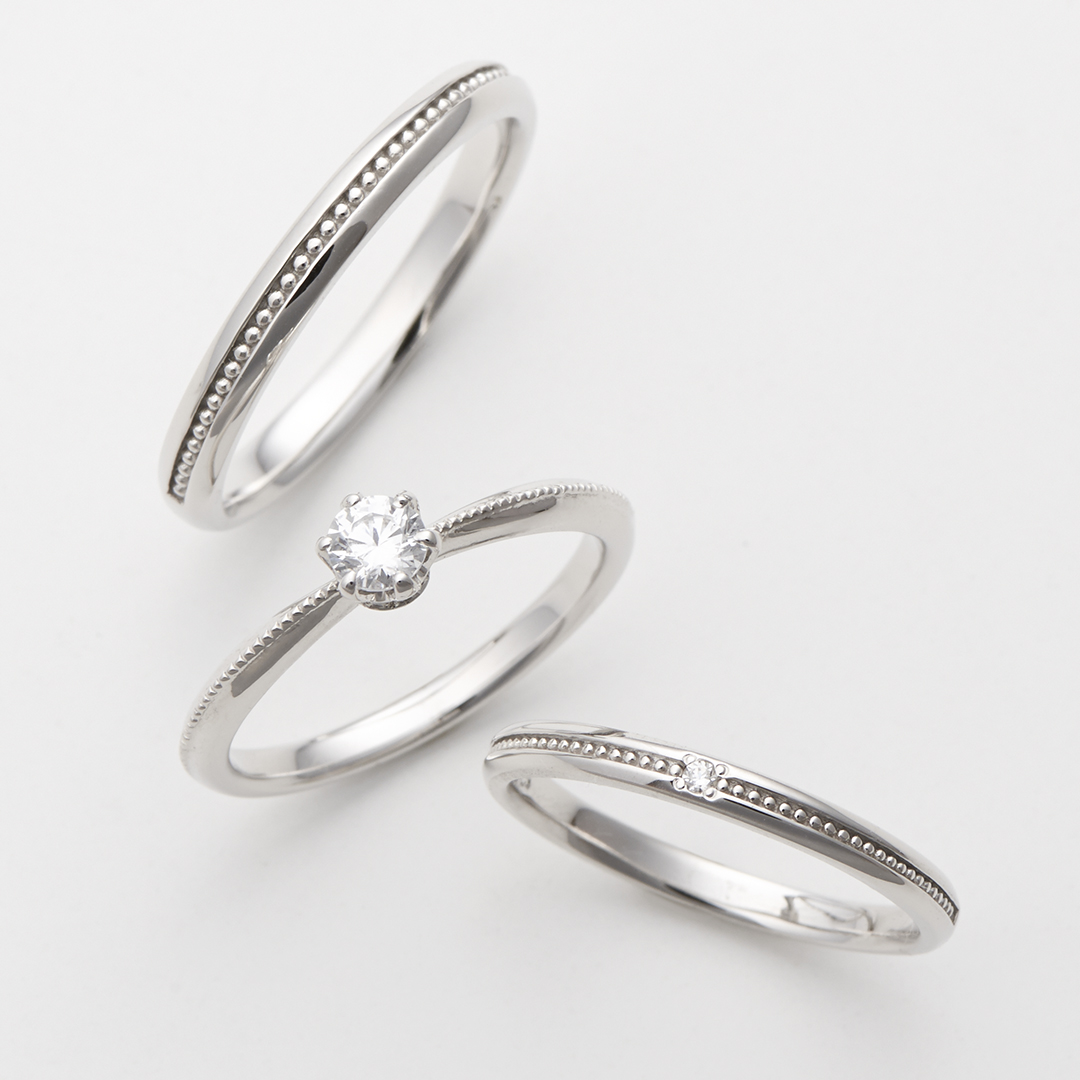 porte bonheur -ポルトボヌール- の結婚指輪 | ビジュピコ