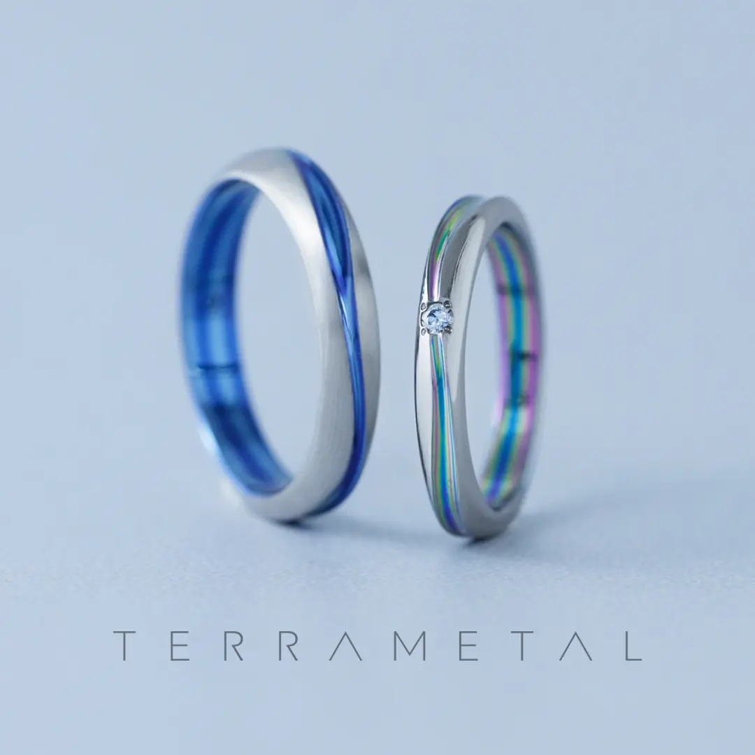 テラメタルシリーズ】CREEK -クリーク- の結婚指輪 | ビジュピコ