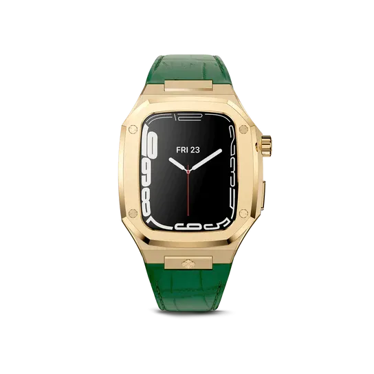 Apple Watch Case – CL – GOLD/GREEN