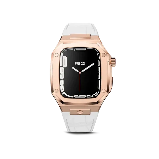 Apple Watch Case – CL – ROSE GOLD/WHITE