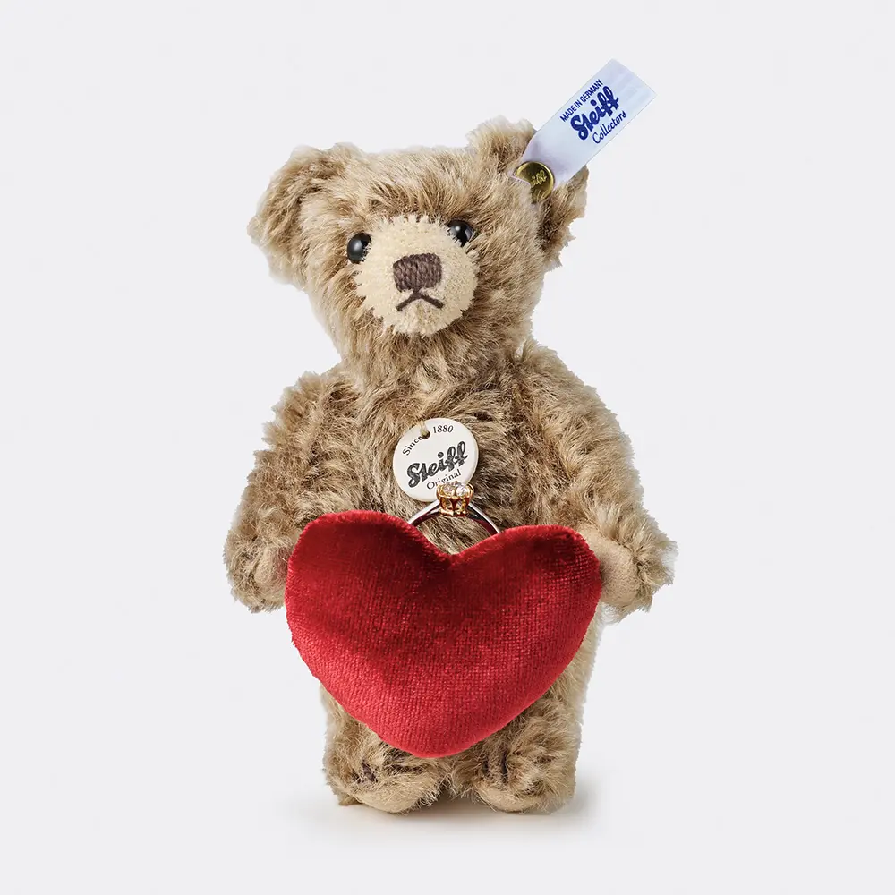 Steiff × BIJOUPIKO RING BEARER BROWN の婚約指輪 | ビジュピコ