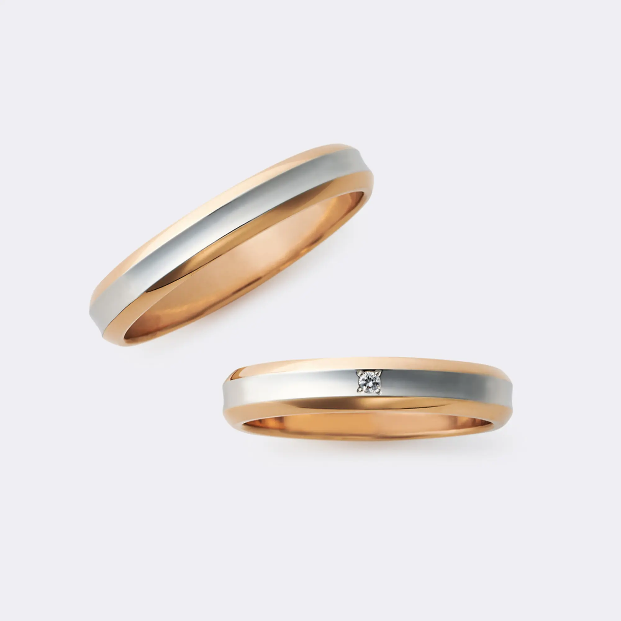 お花 ジルコニウムリング ゴールド BLOSSOM Sakura Cherry Blossom ring - 3-flower // 18K Gold - Atelier