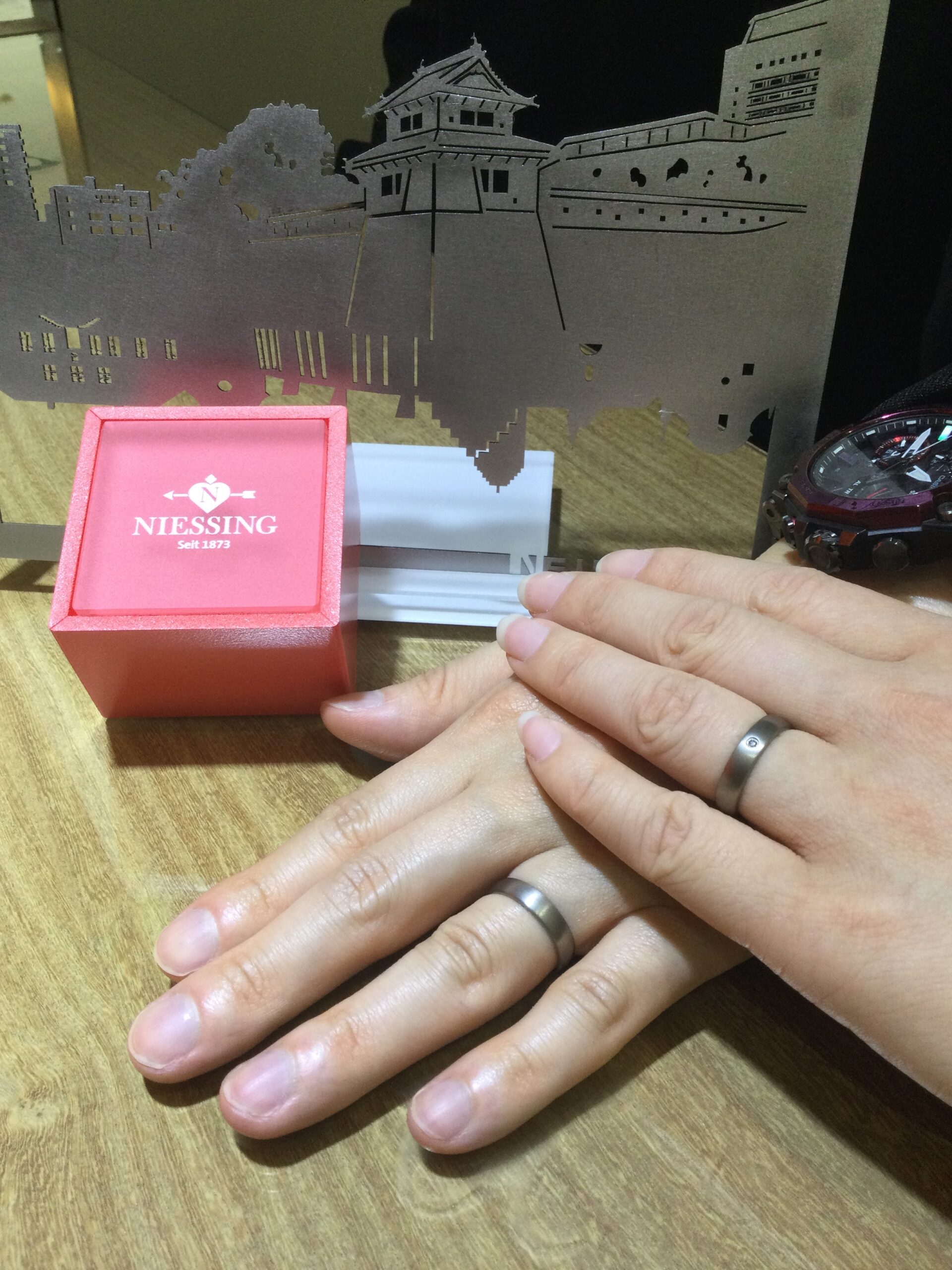 グラフ プロミス 0.5ct F/VVS2/EX 箱つき