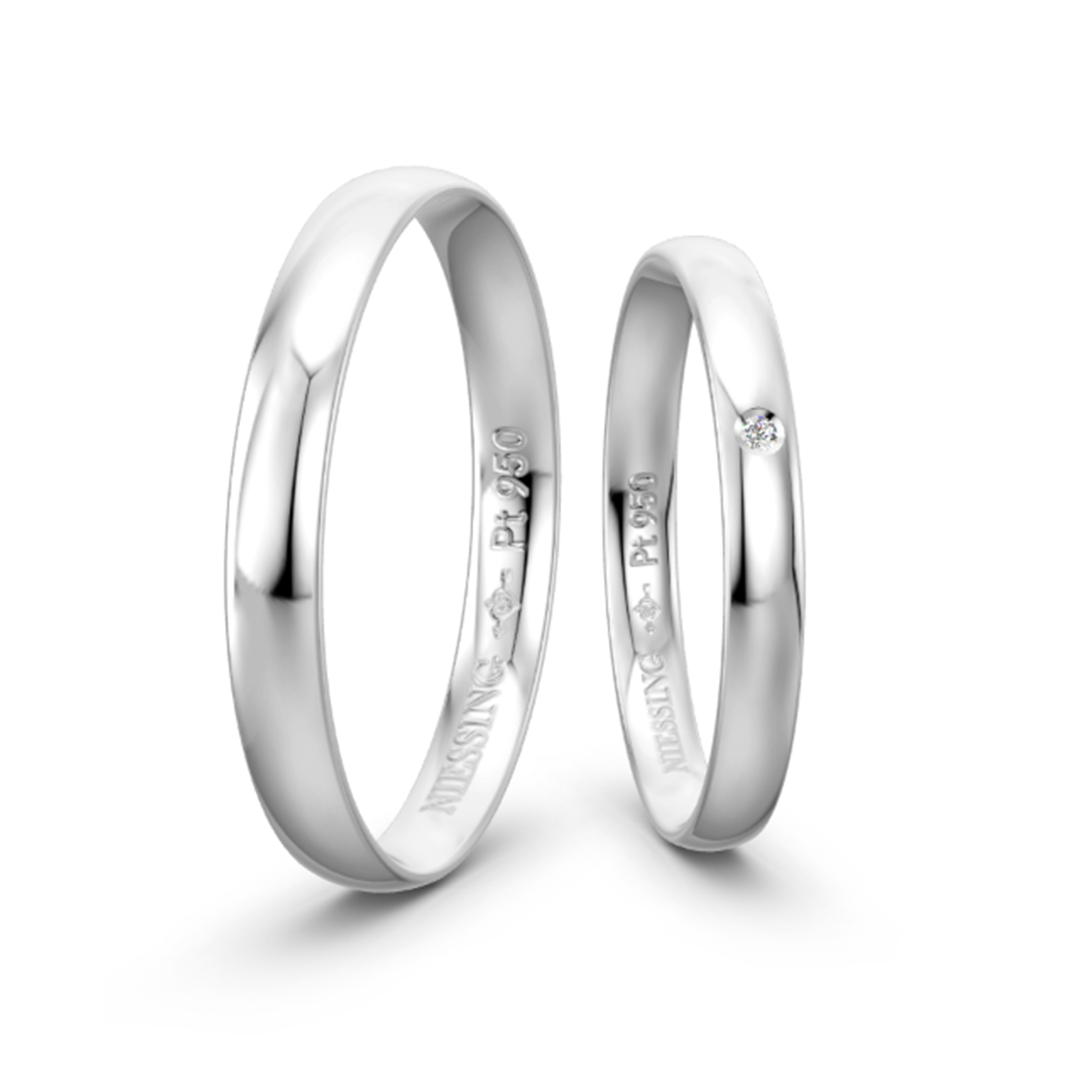 NIESSING NAVETTE -ニーシング ナベッテ -950PT×950PT- の結婚指輪