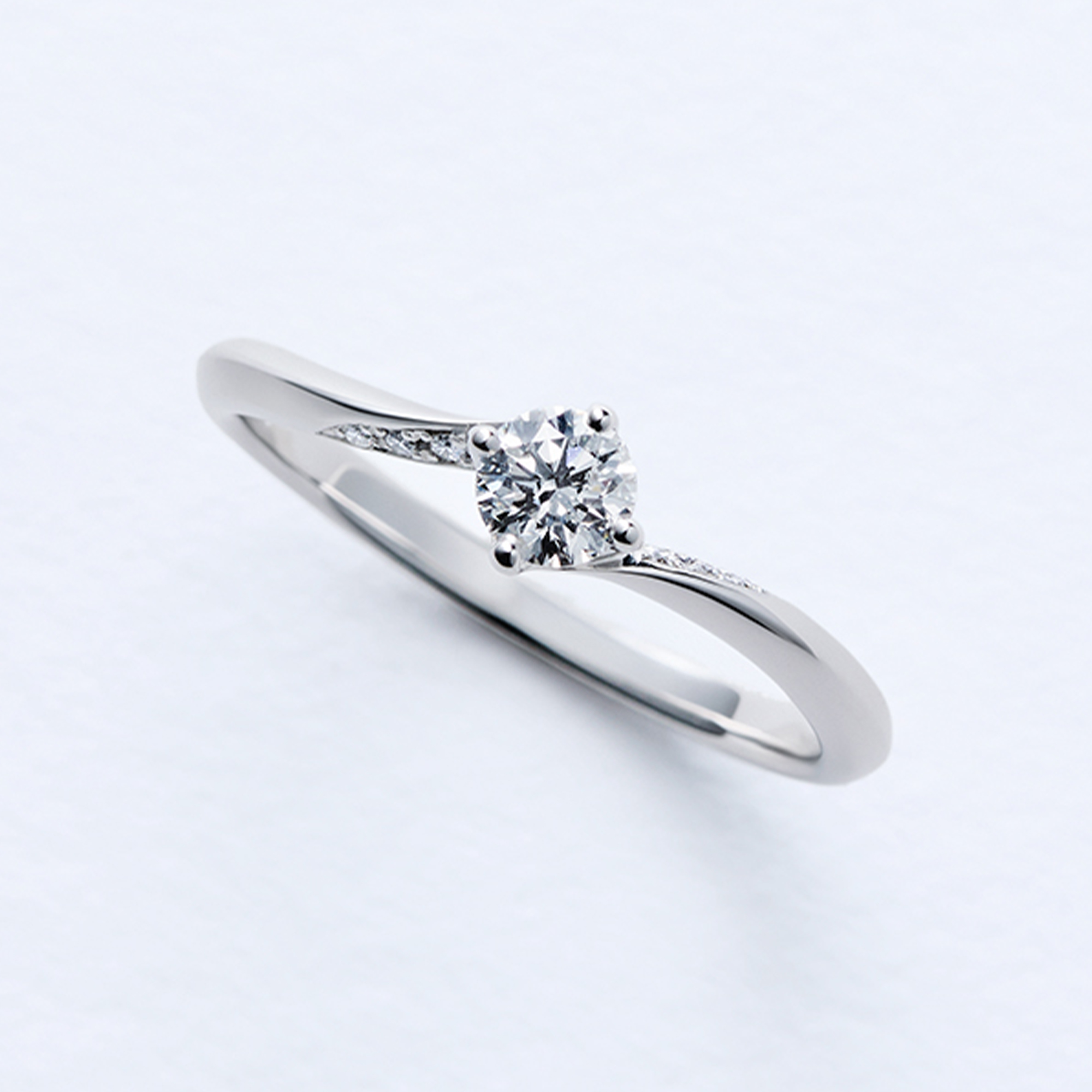 プラチナの婚約指輪（エンゲージリング）の商品デザイン一覧 | 結婚