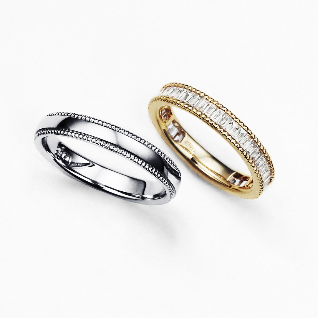「かわいい～！」アクセサリーゴージャスな結婚指輪（マリッジリング）の商品一覧 | 結婚指輪・婚約