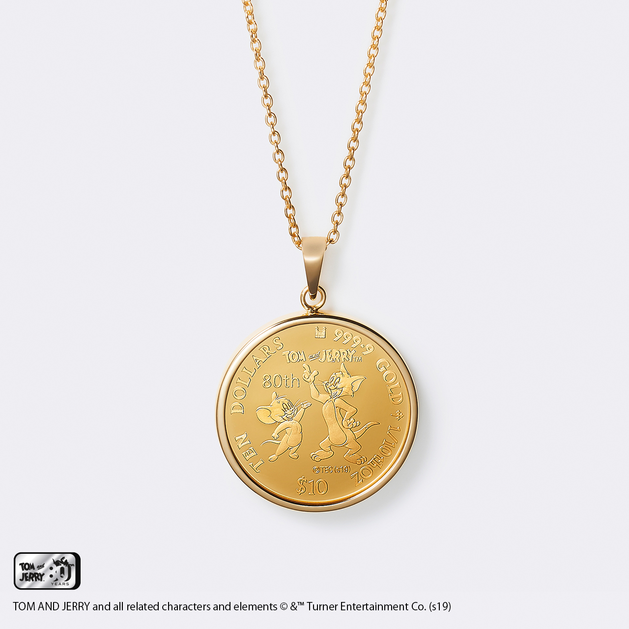 1/10 GOLD PROOF COIN　NECKLACE