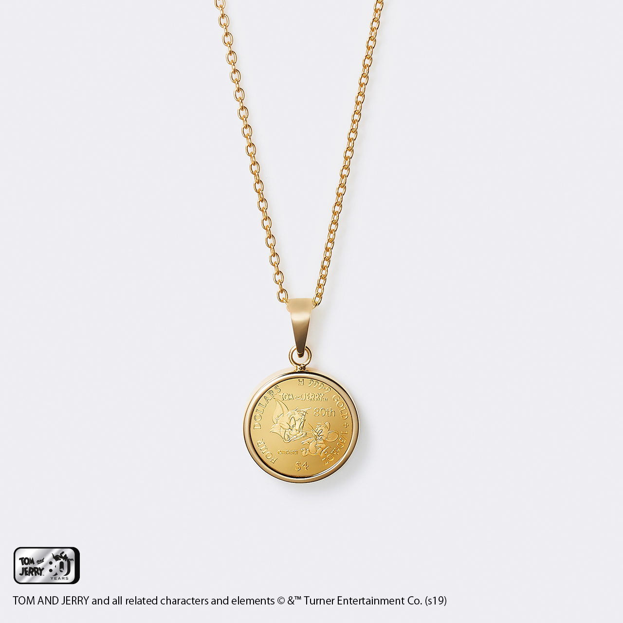 1/30 GOLD PROOF COIN　NECKLACE