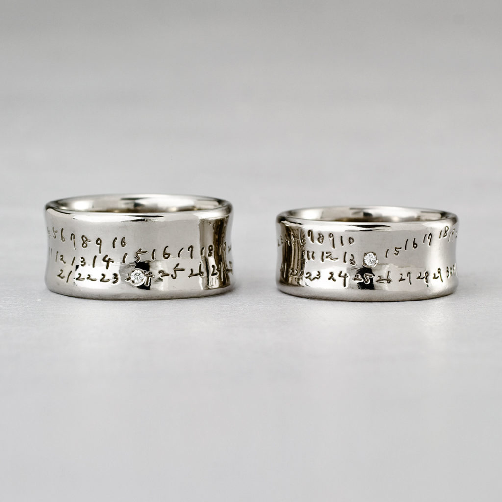 アンティークな結婚指輪 マリッジリング ブランド多数のビジュピコブライダル