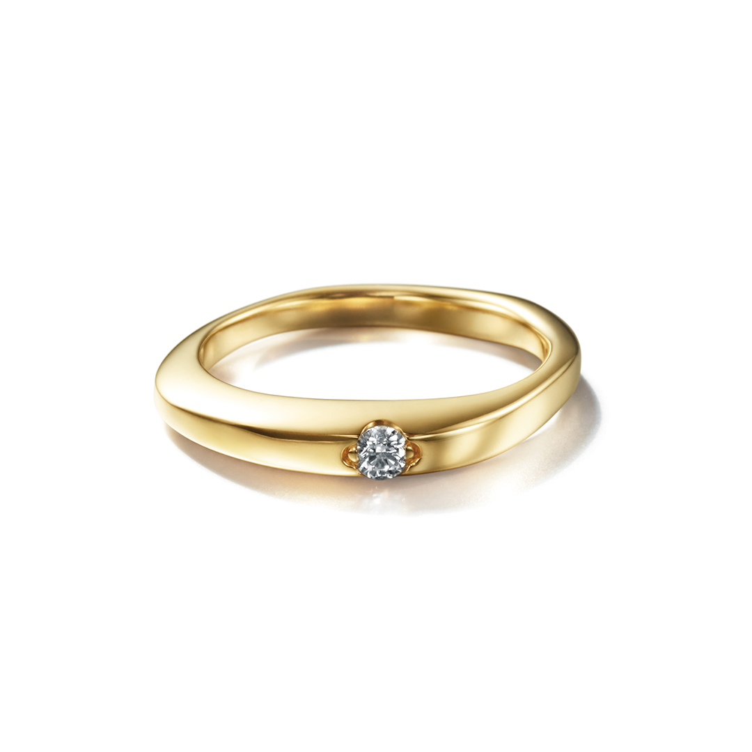 CORINNE HAMAK -Floating Diamond Ring-