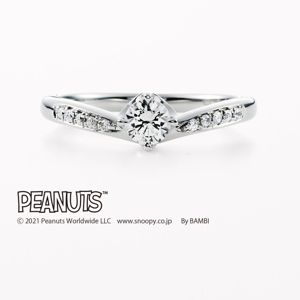可愛いデザインの婚約指輪 エンゲージリング ブランド多数のビジュピコブライダル