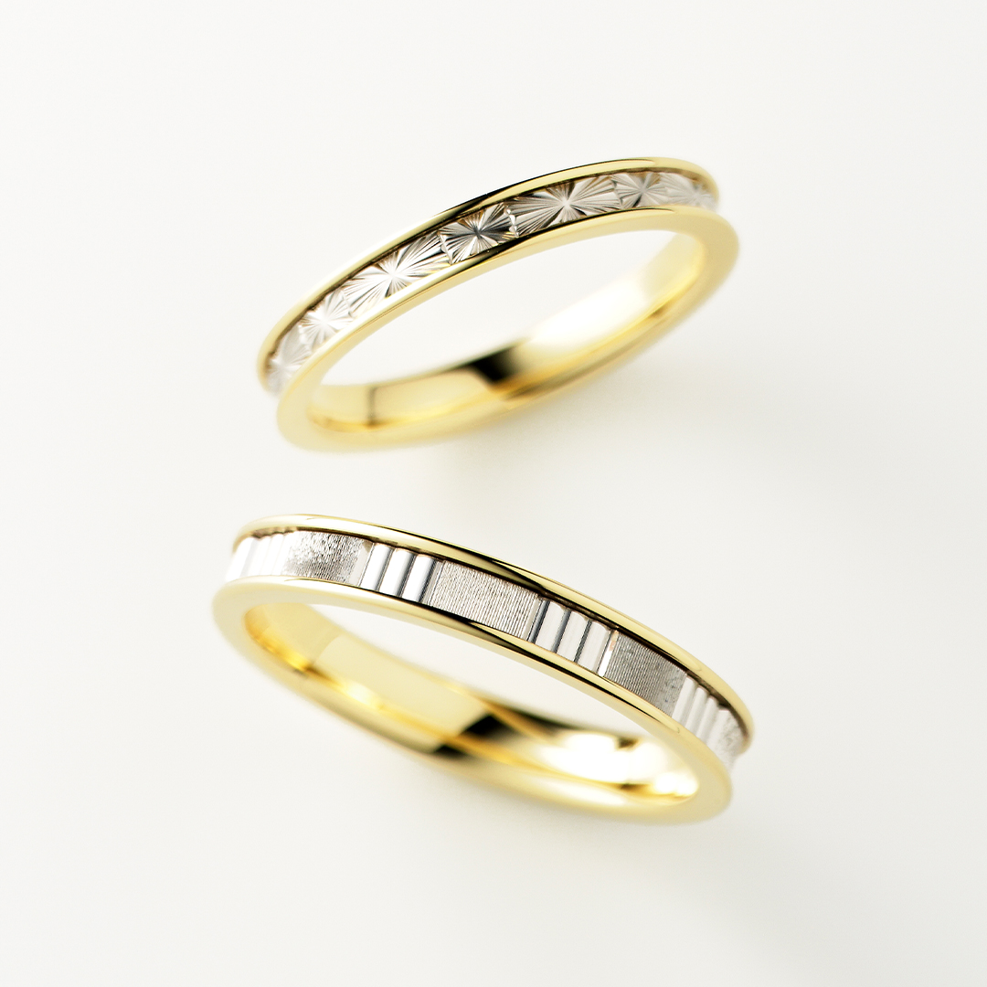 イエローゴールドの結婚指輪（マリッジリング）の商品一覧 | 結婚指輪 