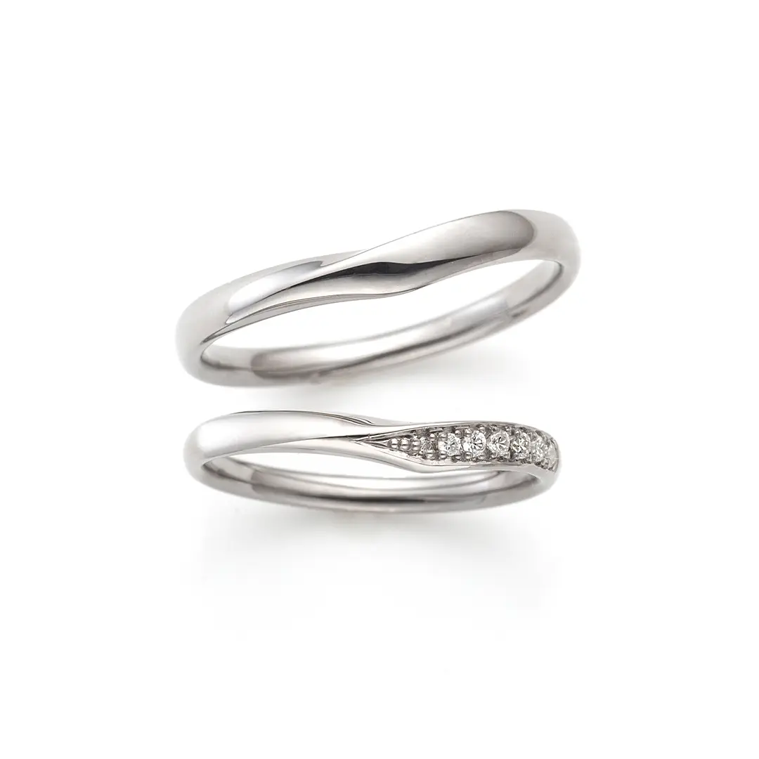 シジュウカラのプロポーズ stardust】スターダスト の結婚指輪 | ビジュピコ