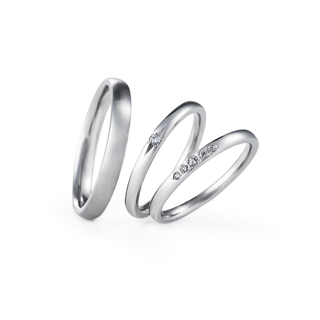 COMPROMISSO 結婚指輪 シンプル ストレート プラチナ