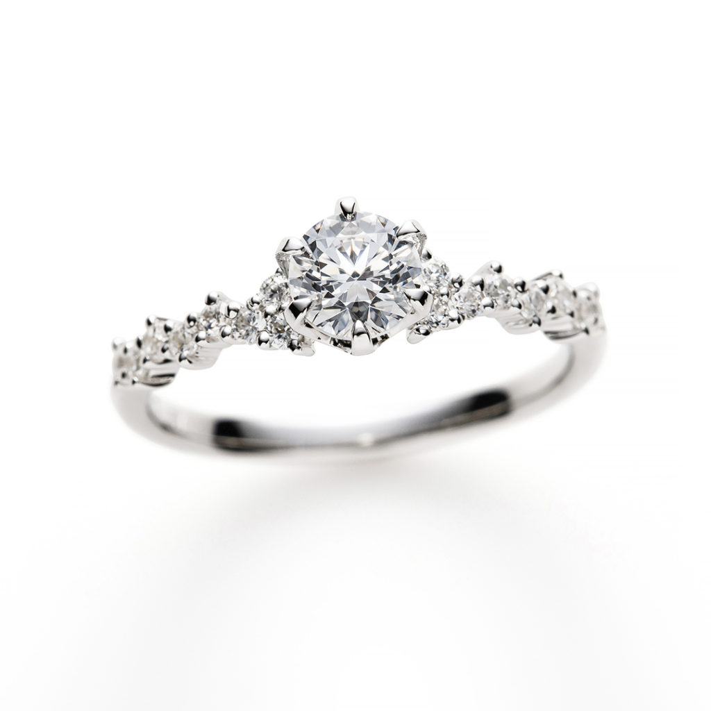 可愛いデザインの婚約指輪 エンゲージリング ブランド多数のビジュピコブライダル