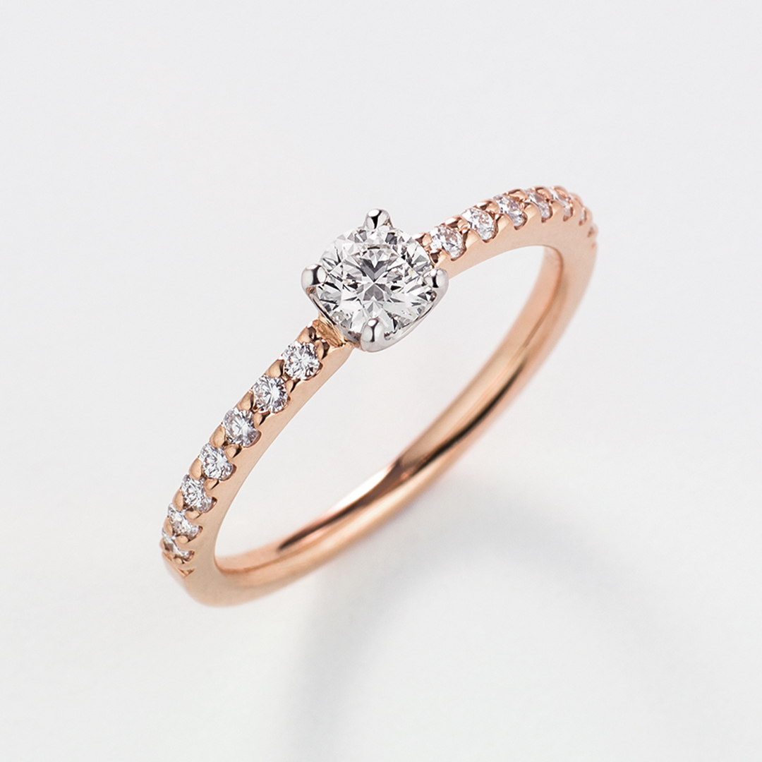 ピンクゴールドの婚約指輪（エンゲージリング）の商品一覧 | 結婚指輪 