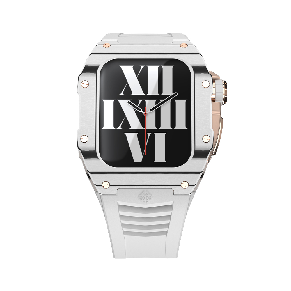 Apple Watch 7 Case – RSC – ALBINO WHITE / RG