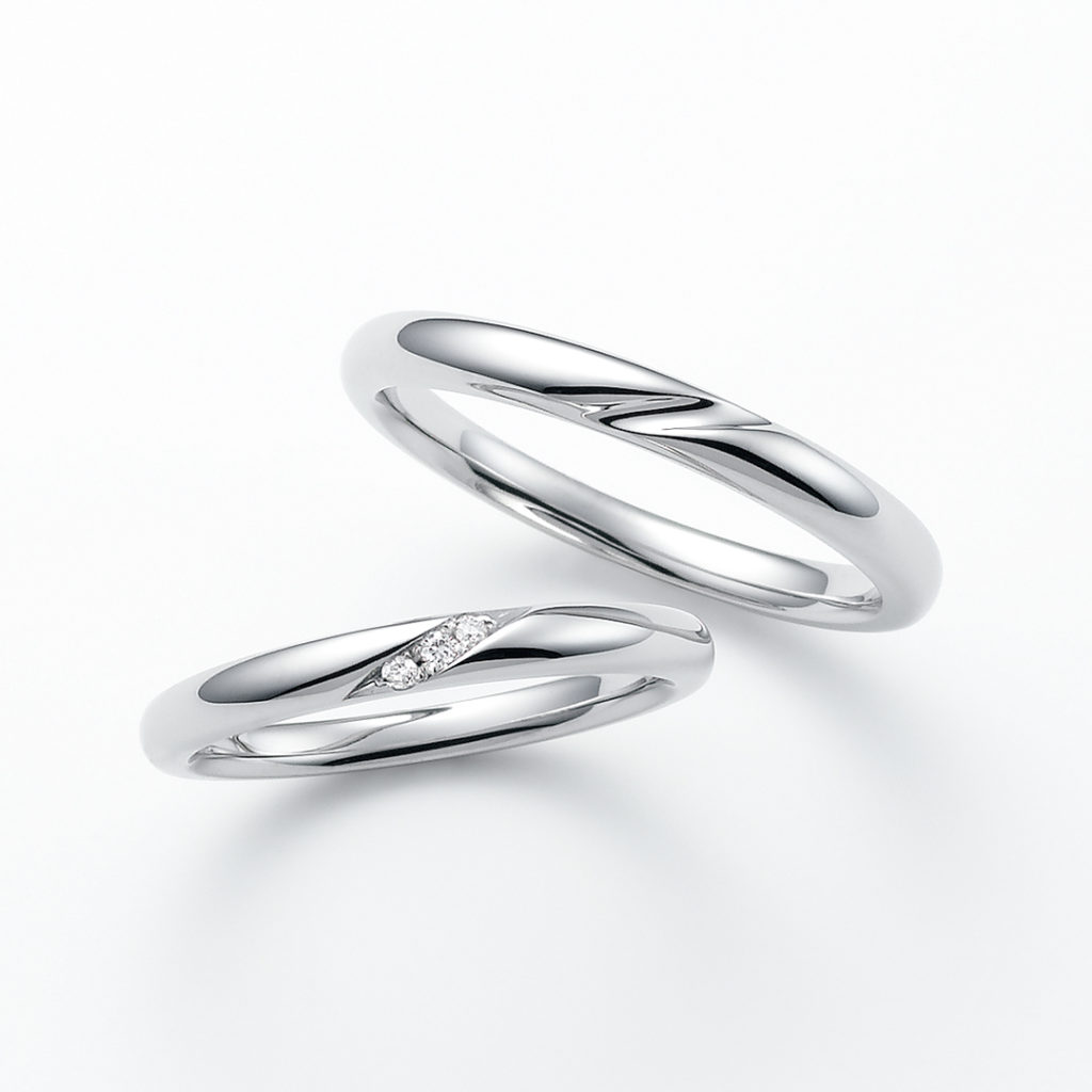 lien-リアン- 結婚指輪 エレガント ストレート パラジウム